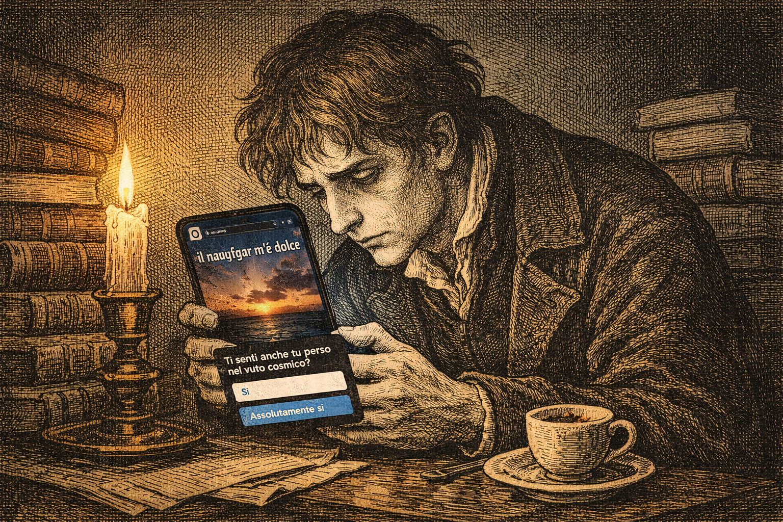 Se Leopardi avesse avuto un blog