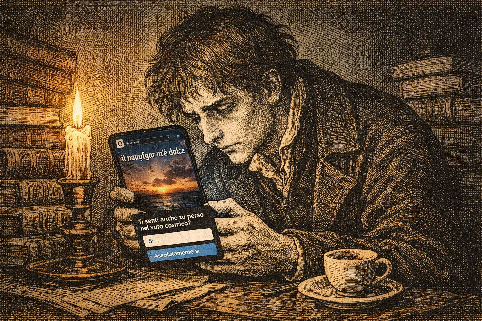 Se Leopardi avesse avuto un blog