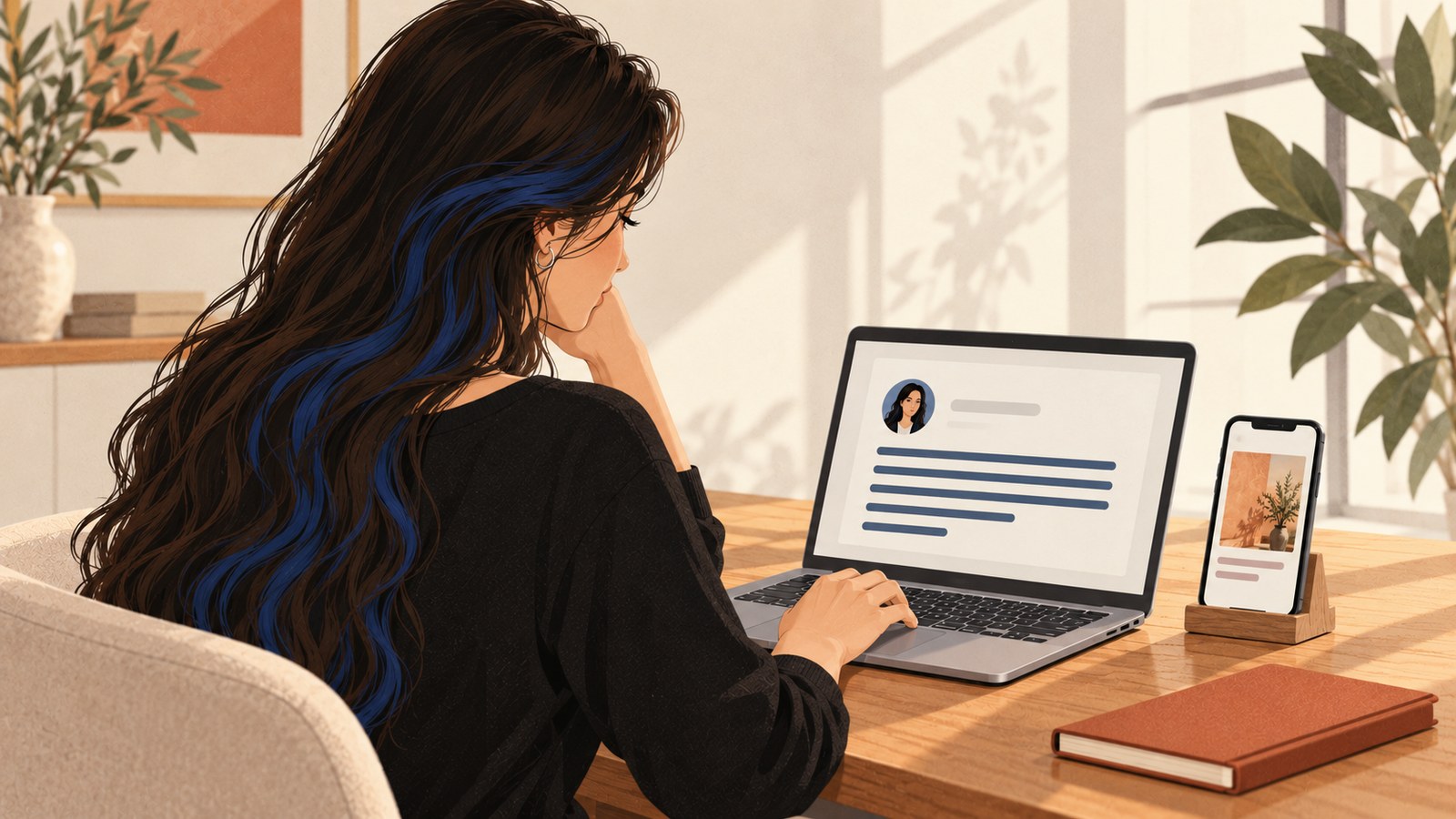 scrivere per linkefin e per instagram: differenze